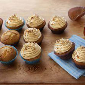Maple and Peanut Butter Cupcakes